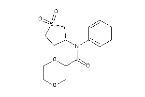 N-(1,1-diketothiolan-3-yl)-N-phenyl-1,4-dioxane-2-carboxamide