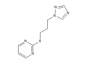 2-[3-(1,2,4-triazol-1-yl)propylthio]pyrimidine