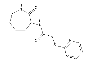 N-(2-ketoazepan-3-yl)-2-(2-pyridylthio)acetamide