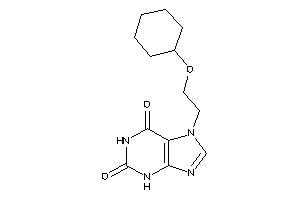 7-[2-(cyclohexoxy)ethyl]xanthine