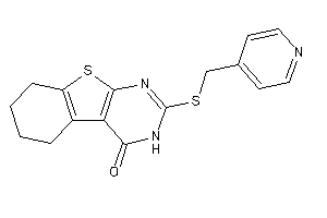 2-(4-pyridylmethylthio)-5,6,7,8-tetrahydro-3H-benzothiopheno[2,3-d]pyrimidin-4-one