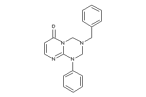 3-benzyl-1-phenyl-2,4-dihydropyrimido[1,2-a][1,3,5]triazin-6-one