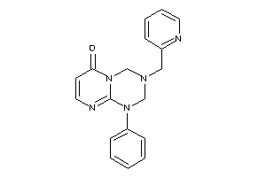 1-phenyl-3-(2-pyridylmethyl)-2,4-dihydropyrimido[1,2-a][1,3,5]triazin-6-one