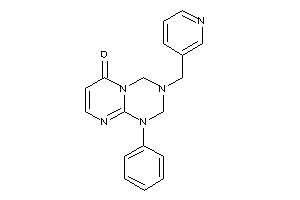 1-phenyl-3-(3-pyridylmethyl)-2,4-dihydropyrimido[1,2-a][1,3,5]triazin-6-one