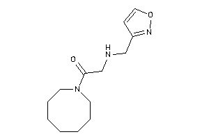 1-(azocan-1-yl)-2-(isoxazol-3-ylmethylamino)ethanone