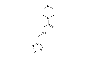 2-(isoxazol-3-ylmethylamino)-1-morpholino-ethanone