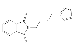 2-[2-(isoxazol-4-ylmethylamino)ethyl]isoindoline-1,3-quinone