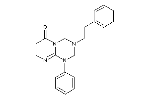3-phenethyl-1-phenyl-2,4-dihydropyrimido[1,2-a][1,3,5]triazin-6-one