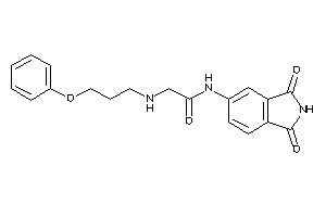 N-(1,3-diketoisoindolin-5-yl)-2-(3-phenoxypropylamino)acetamide