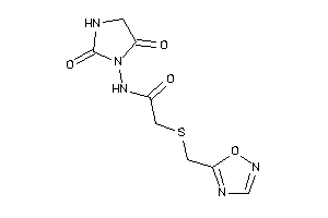 N-(2,5-diketoimidazolidin-1-yl)-2-(1,2,4-oxadiazol-5-ylmethylthio)acetamide