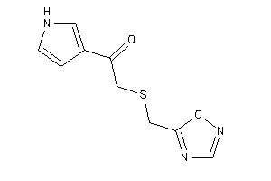 2-(1,2,4-oxadiazol-5-ylmethylthio)-1-(1H-pyrrol-3-yl)ethanone