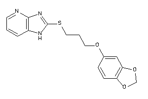 Image of 2-[3-(1,3-benzodioxol-5-yloxy)propylthio]-1H-imidazo[4,5-b]pyridine