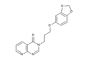 Image of 3-[3-(1,3-benzodioxol-5-yloxy)propyl]pyrido[2,3-d]pyrimidin-4-one