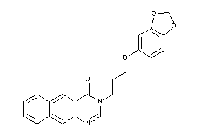 3-[3-(1,3-benzodioxol-5-yloxy)propyl]benzo[g]quinazolin-4-one