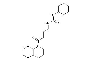 1-[4-(3,4,4a,5,6,7,8,8a-octahydro-2H-quinolin-1-yl)-4-keto-butyl]-3-cyclohexyl-urea