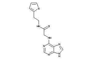 2-(9H-purin-6-ylamino)-N-[2-(2-thienyl)ethyl]acetamide