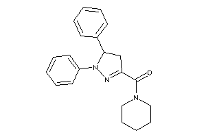 (1,5-diphenyl-2-pyrazolin-3-yl)-piperidino-methanone