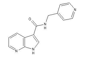 N-(4-pyridylmethyl)-1H-pyrrolo[2,3-b]pyridine-3-carboxamide