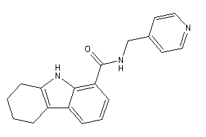 N-(4-pyridylmethyl)-6,7,8,9-tetrahydro-5H-carbazole-1-carboxamide