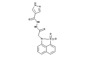 N'-[2-(diketoBLAHyl)acetyl]-1H-pyrazole-4-carbohydrazide