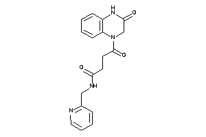 4-keto-4-(3-keto-2,4-dihydroquinoxalin-1-yl)-N-(2-pyridylmethyl)butyramide