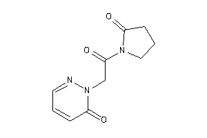 2-[2-keto-2-(2-ketopyrrolidino)ethyl]pyridazin-3-one