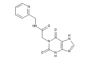 2-(2,6-diketo-3,7-dihydropurin-1-yl)-N-(2-pyridylmethyl)acetamide