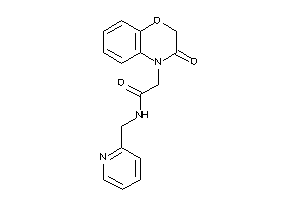 2-(3-keto-1,4-benzoxazin-4-yl)-N-(2-pyridylmethyl)acetamide