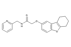 N-(2-pyridylmethyl)-2-(6,7,8,9-tetrahydrodibenzofuran-2-yloxy)acetamide