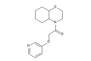 1-(2,3,4a,5,6,7,8,8a-octahydrobenzo[b][1,4]oxazin-4-yl)-2-(3-pyridyloxy)ethanone