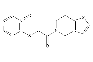 1-(6,7-dihydro-4H-thieno[3,2-c]pyridin-5-yl)-2-[(1-keto-2-pyridyl)thio]ethanone