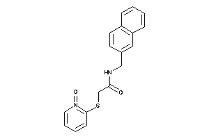 2-[(1-keto-2-pyridyl)thio]-N-(2-naphthylmethyl)acetamide