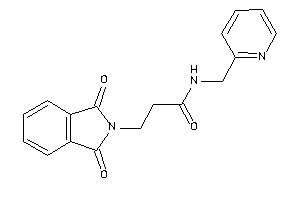 3-phthalimido-N-(2-pyridylmethyl)propionamide