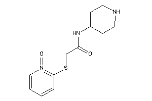 2-[(1-keto-2-pyridyl)thio]-N-(4-piperidyl)acetamide
