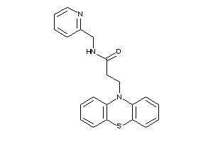 3-phenothiazin-10-yl-N-(2-pyridylmethyl)propionamide