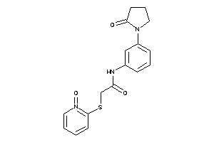 2-[(1-keto-2-pyridyl)thio]-N-[3-(2-ketopyrrolidino)phenyl]acetamide