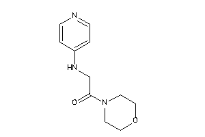 1-morpholino-2-(4-pyridylamino)ethanone