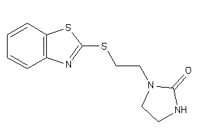 1-[2-(1,3-benzothiazol-2-ylthio)ethyl]-2-imidazolidinone