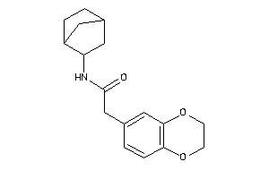 2-(2,3-dihydro-1,4-benzodioxin-6-yl)-N-(2-norbornyl)acetamide