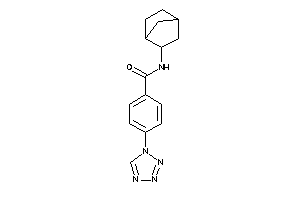 N-(2-norbornyl)-4-(tetrazol-1-yl)benzamide