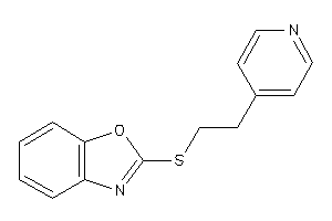 2-[2-(4-pyridyl)ethylthio]-1,3-benzoxazole