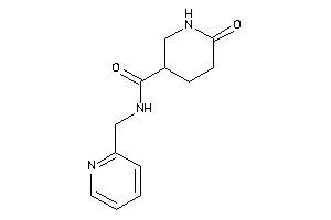 6-keto-N-(2-pyridylmethyl)nipecotamide