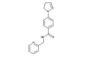 4-(2-pyrazolin-1-yl)-N-(2-pyridylmethyl)benzamide