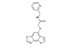 N-(2-pyridylmethyl)-2-thieno[2,3-e][1,3]benzothiazol-5-yloxy-acetamide