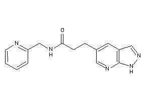 3-(1H-pyrazolo[3,4-b]pyridin-5-yl)-N-(2-pyridylmethyl)propionamide