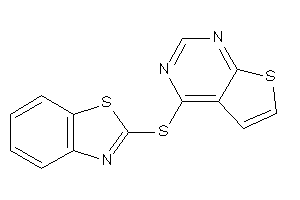 4-(1,3-benzothiazol-2-ylthio)thieno[2,3-d]pyrimidine