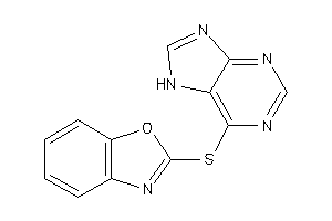 2-(7H-purin-6-ylthio)-1,3-benzoxazole