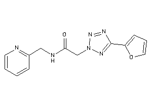 2-[5-(2-furyl)tetrazol-2-yl]-N-(2-pyridylmethyl)acetamide