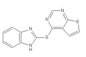 4-(1H-benzimidazol-2-ylthio)thieno[2,3-d]pyrimidine