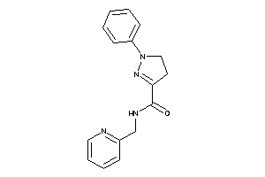 1-phenyl-N-(2-pyridylmethyl)-2-pyrazoline-3-carboxamide